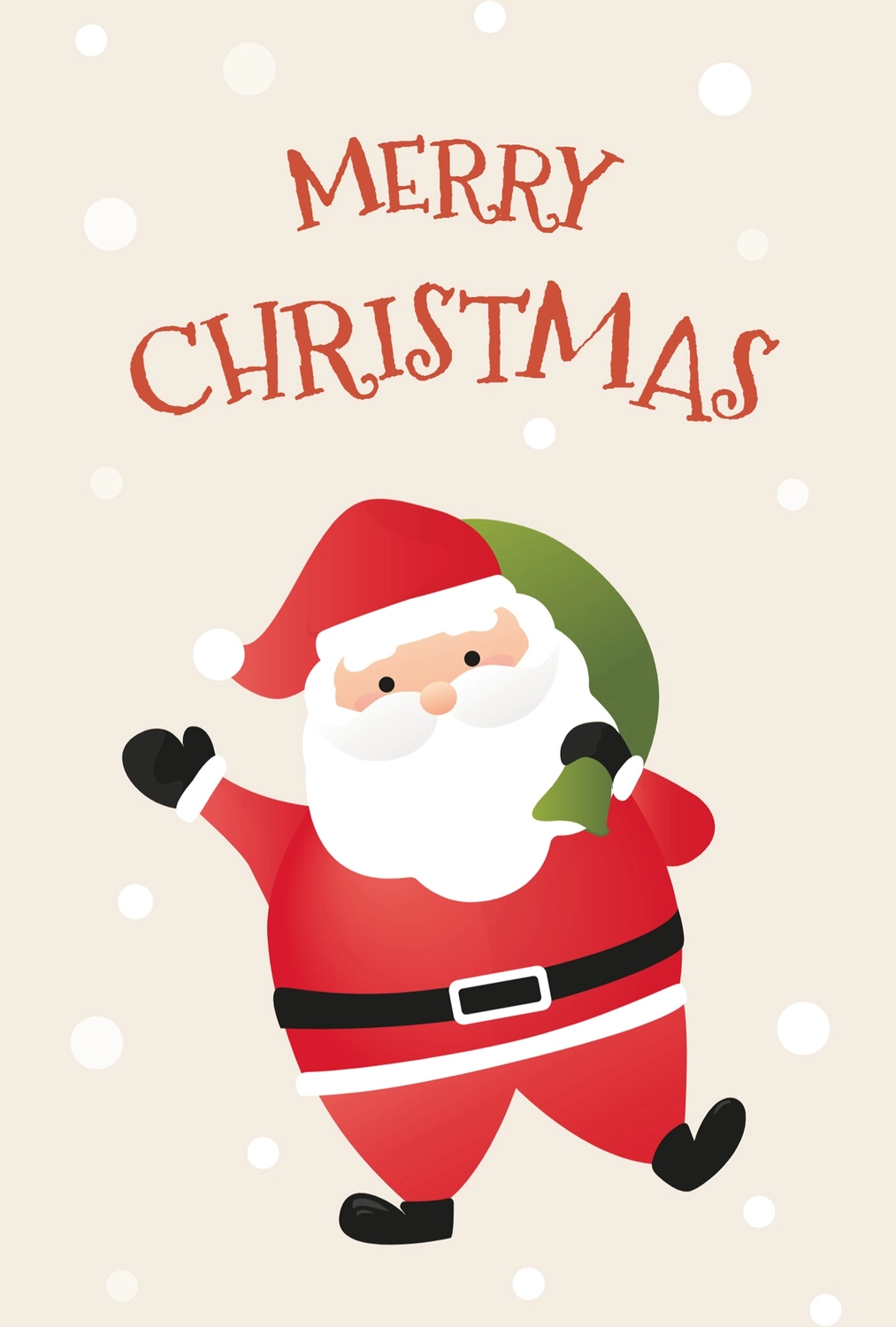 イラスト無料クリスマスカード リースデザイン 2イラストダウンロード