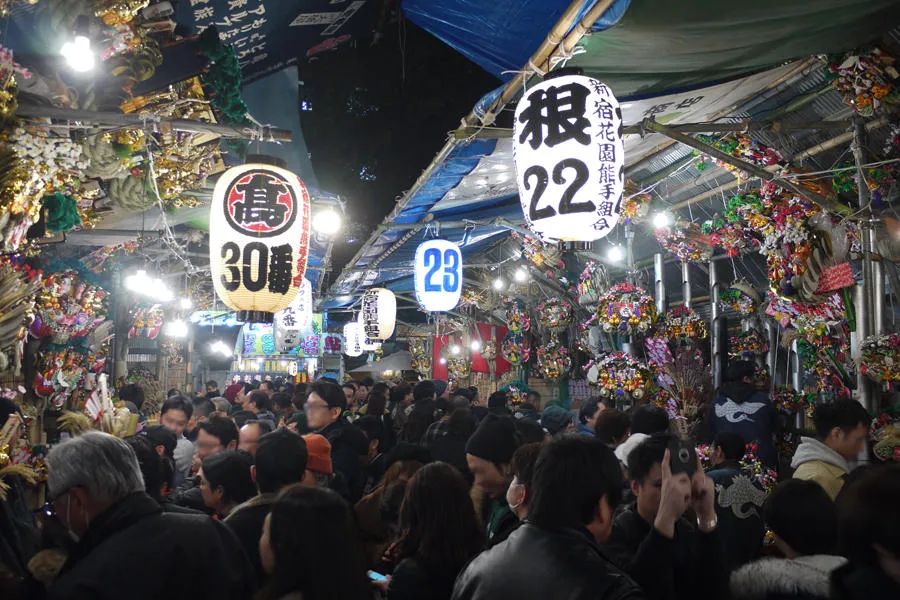 新宿 花園神社 二の酉の市万遊歩撮２
