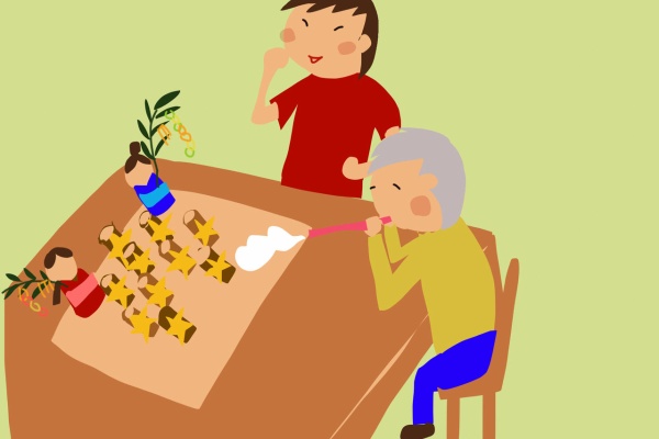 七夕レクリエーションお知らせ・スタッフブログ長崎市の介護施設 社会福祉法人いわこ会 さくらの里