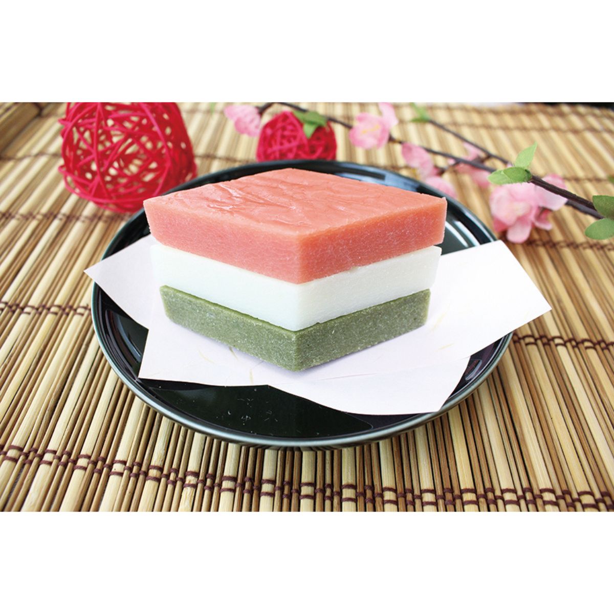 簡単！ひな祭りの彩りお菓子の定番・3色菱餅 ひしもち の作り方ぎんもく食堂のごはん日記