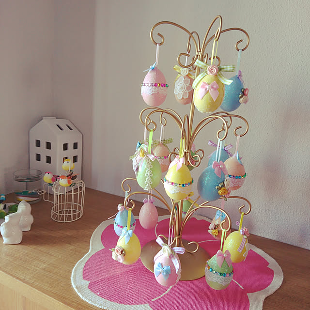 卵やうさぎがモチーフ！手作りのオーナメントで楽しむ「イースター 復活祭 」 -casa