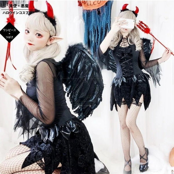 漫画の不気味なハロウィーン のキャラクター。ベクターゴースト、死神、ほうきや吸血鬼の魔女、ジャック・オー・ランタン。ゾンビ、ミイラ、帽子をかぶったスケルトンと悪魔または悪魔の分離型セットを持つカボチャのイラスト素材・ベクターImage 190785590