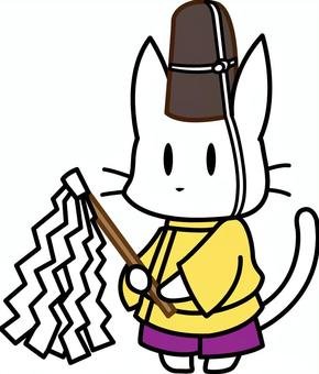 Amazon.co.jp: お祓い棒 御幣 お払い棒 おはらい 巫女 神主 神社 お祓い 祈祷 大幣 コスプレ 仮装 おもちゃ : ホビ