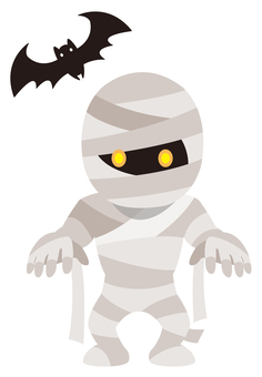 かわいいミイラ男のハロウィンのイラストのイラスト素材80601556- PIXTA