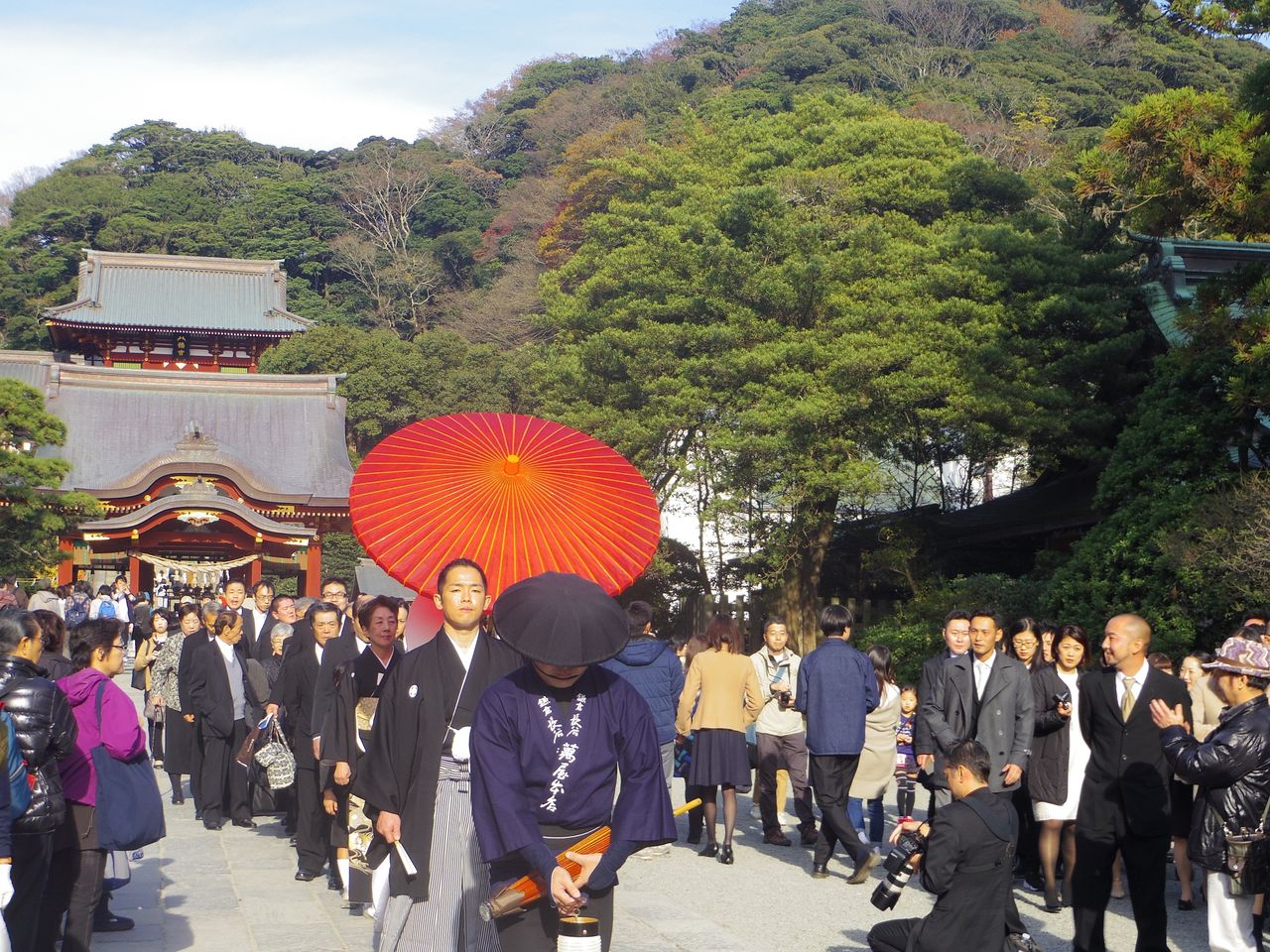 鶴岡八幡宮 結婚式 本殿・若宮の結婚写真 - 結婚写真撮影