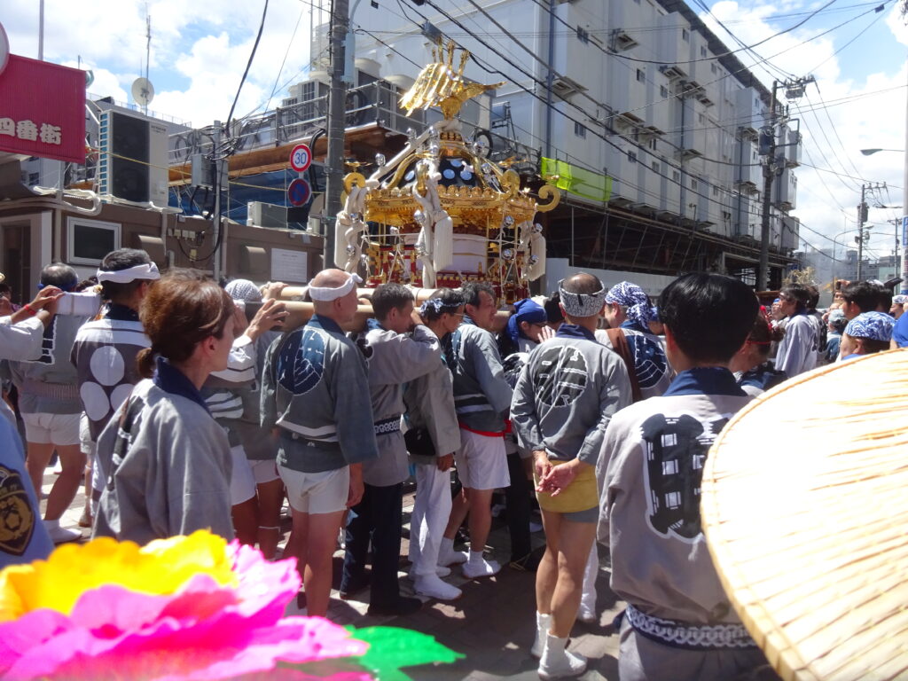佃、月島周辺のお祭り 住吉神社 八角神輿彫刻木札職人ブログ芳雲の木育て日記