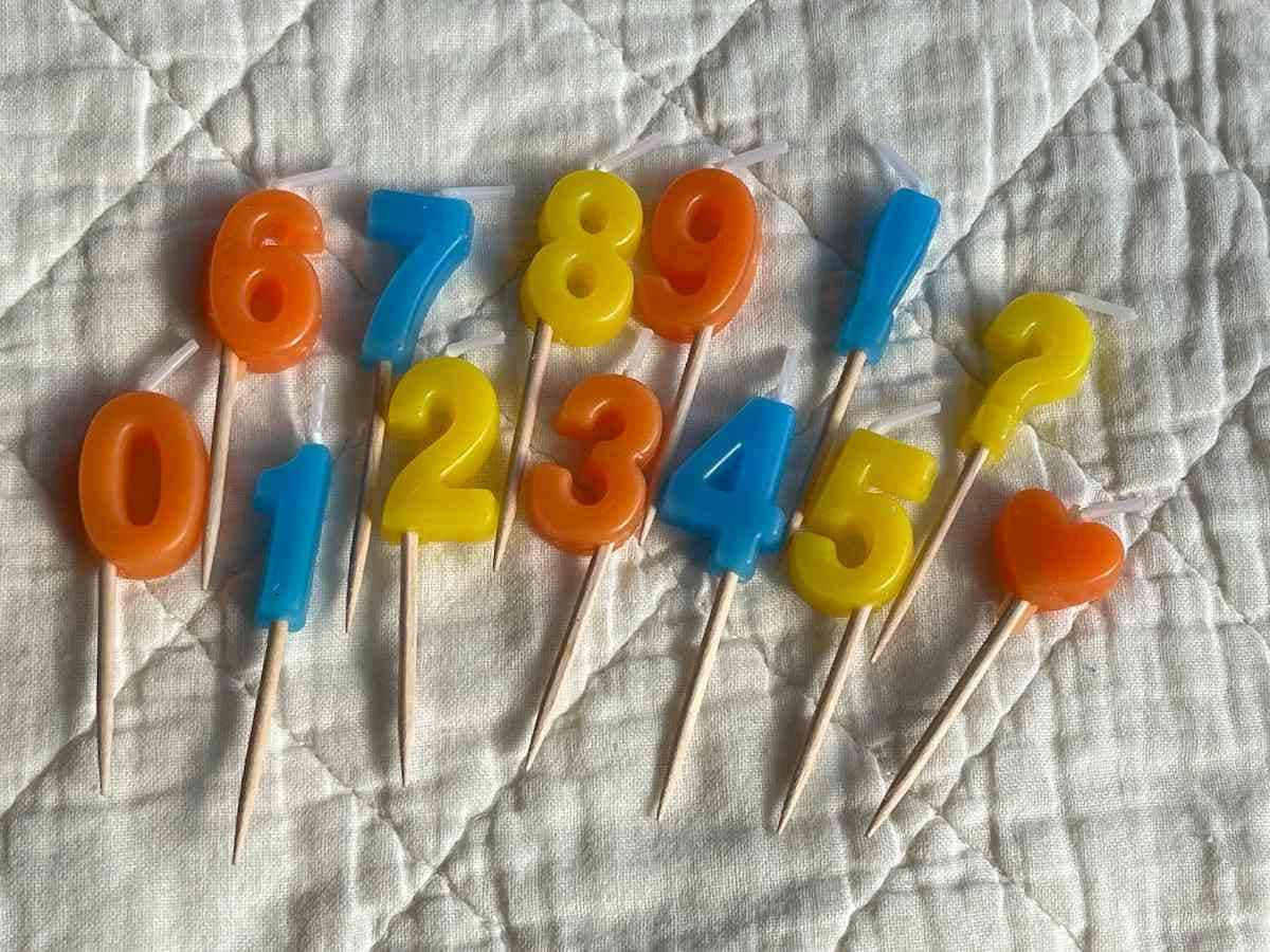 セリア バースデーキャンドルTikTok