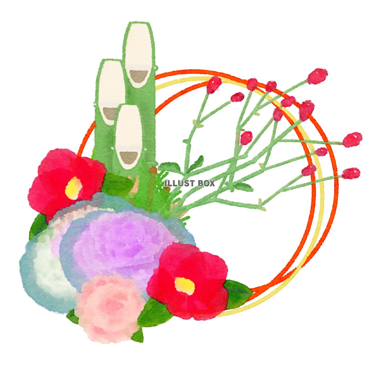 しめ縄のフリーイラストフリーイラスト・クラシック フリクラ