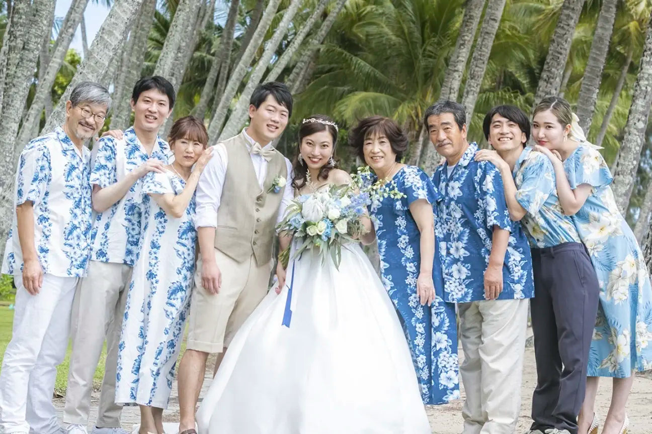 親子 ファミリーおそろいハワイアンウェア