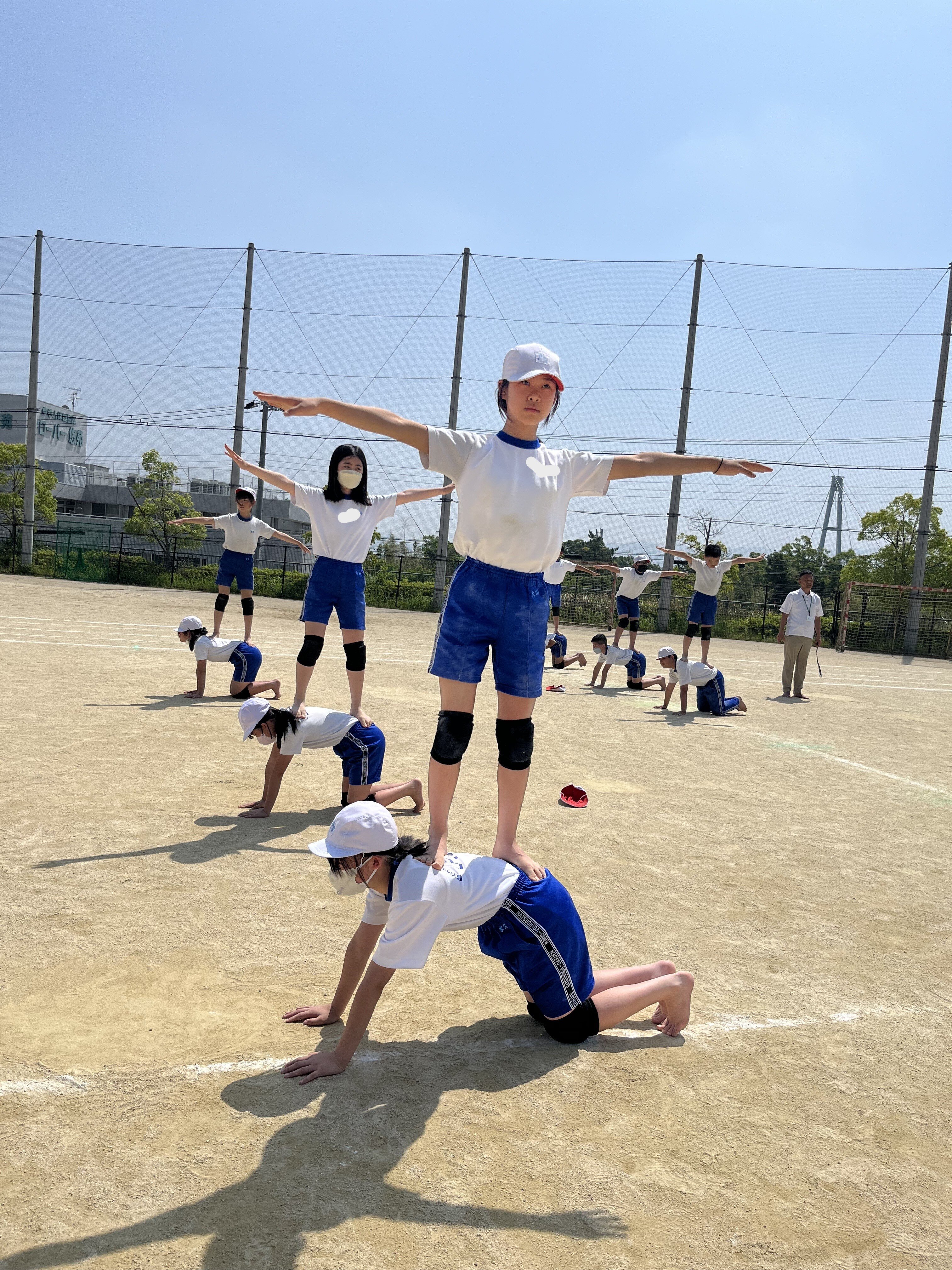 小春日和vol.662 最後の運動会シリーズ 組体操 : イリエフォト日記