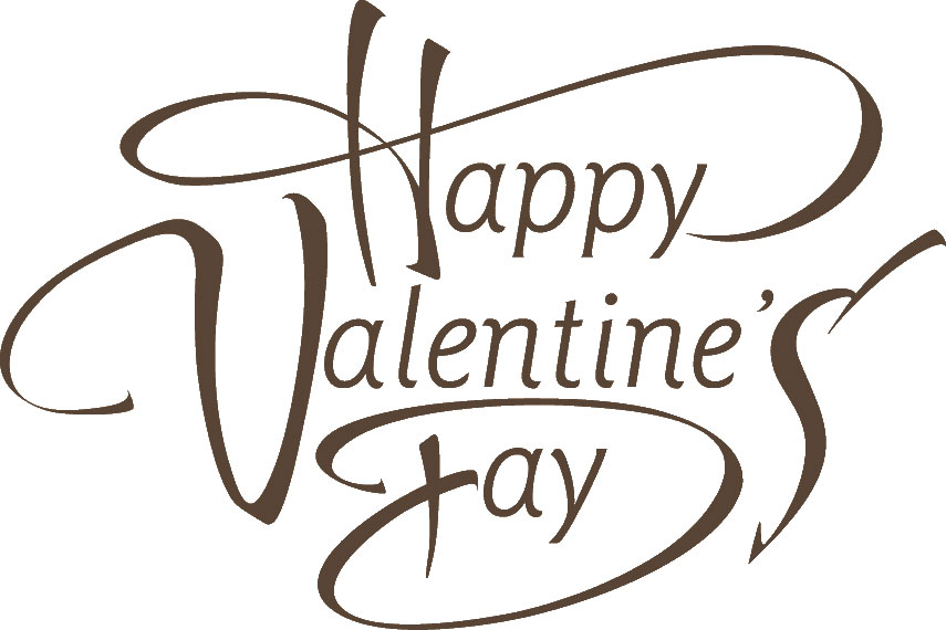 可愛いイラスト無料バレンタイン POP 濃いピンクイラストダウンロード