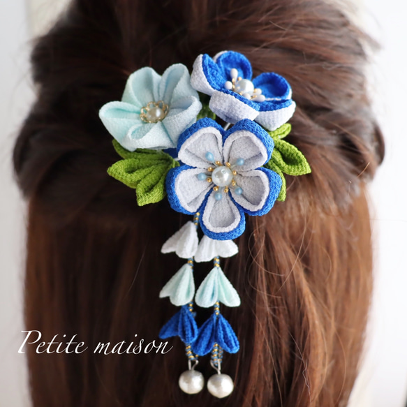 祭り女子に人気の手作り髪飾り～祭りヘアアレンジにおすすめです～