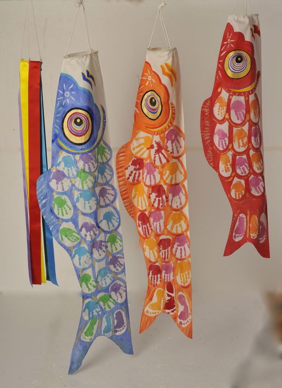 とにかく可愛い！！！ ガーランド風こいのぼりの作り方nunocoto