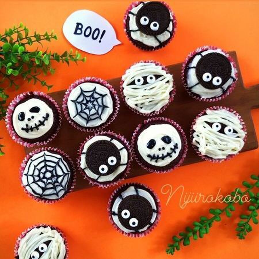 HMで簡単かわいい ハロウィンクッキ