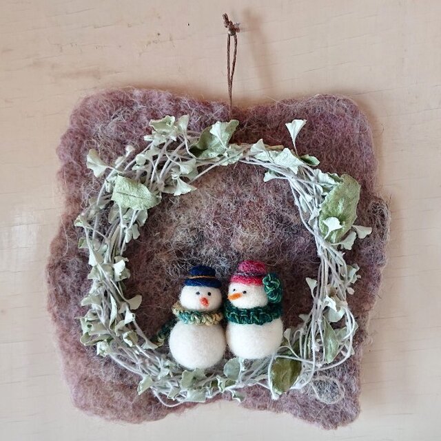 保育園 12月 冬の製作 かわいい「リース」５選 クリスマス・ゆきだるま・お正月保育士のお仕事静岡