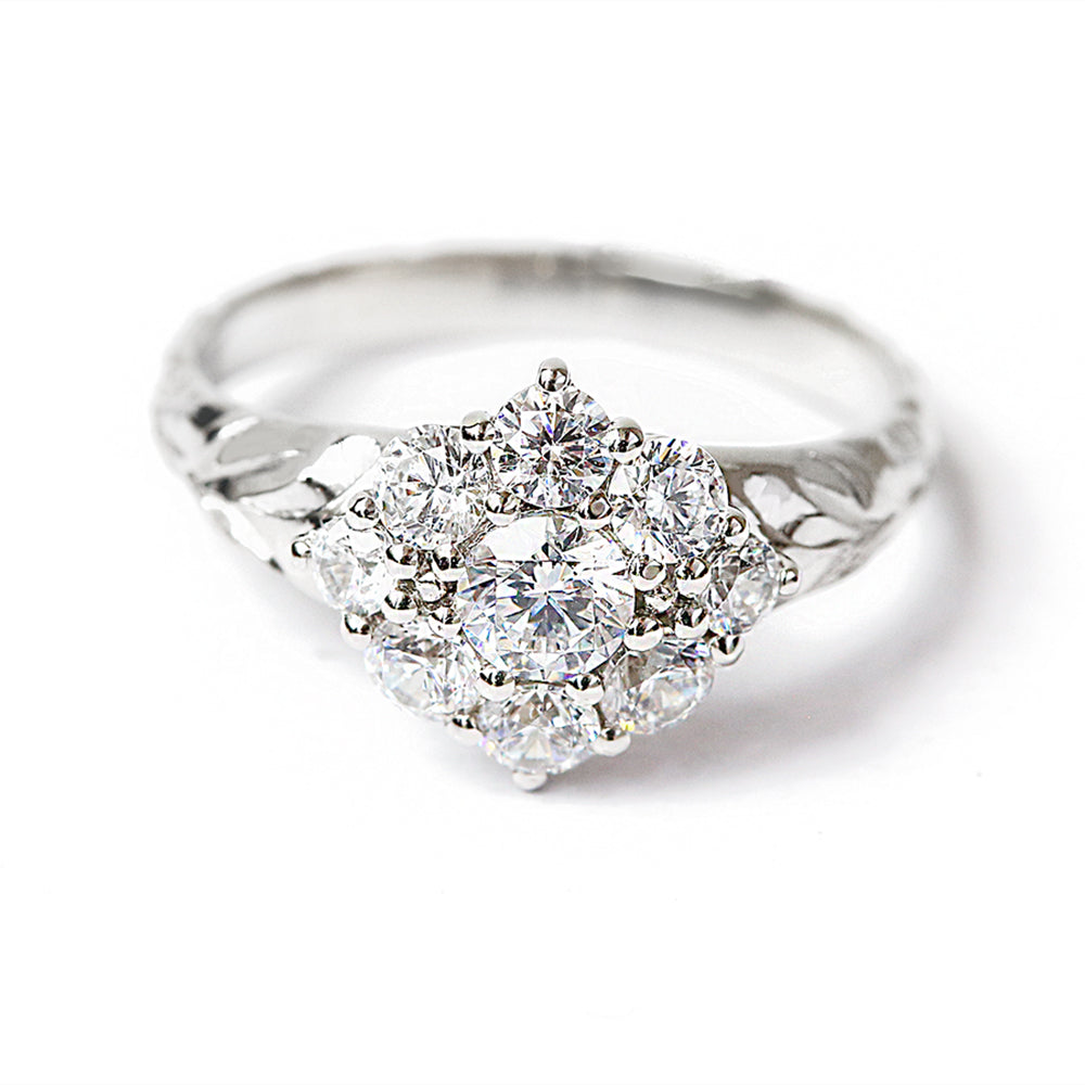 no.11bouquet 花束をイメージしたブーケリング.* お花 レジンリング ギフトラッピングOn オン