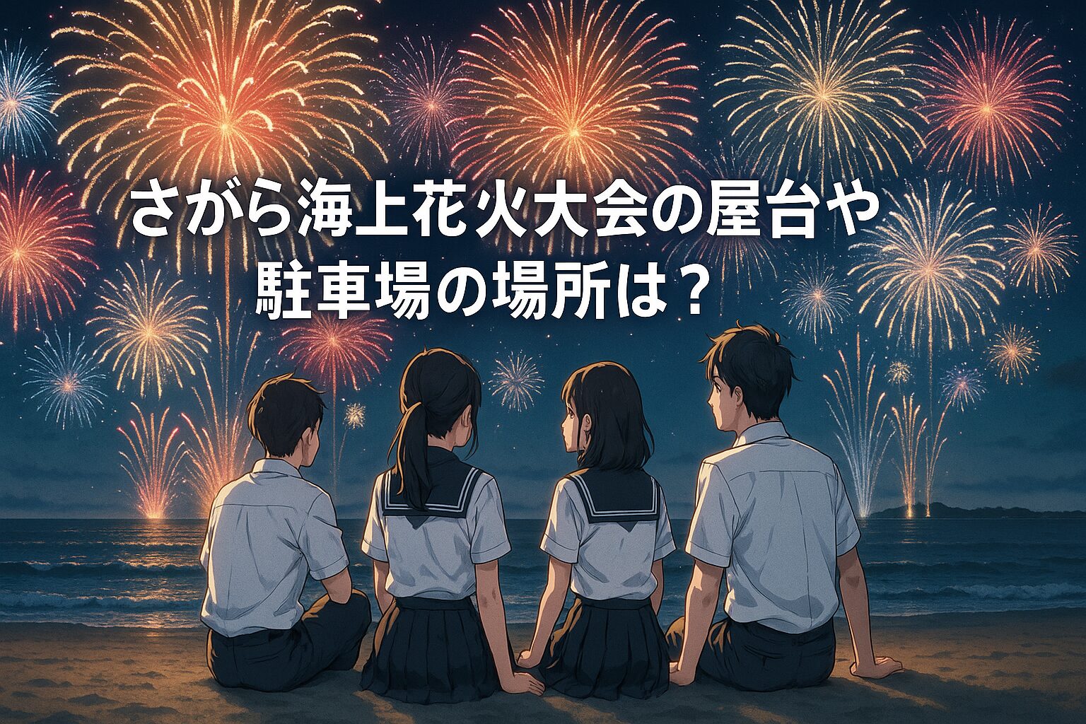 HDR 2025大洗海上花火大会36 ミュージックスターマイン