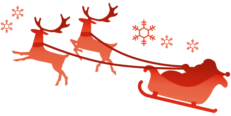 Team SANTA - トナカイさん全員の名前付きだよ! オーガニックコットンTシャツ デザインTシャツ通販 Tシャツトリニティ