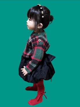 キッズ・ベビー ツリーボアロンパース Mサイズ 70-80635001 マタニティ服と授乳服の通販なら 公式 Milk tea