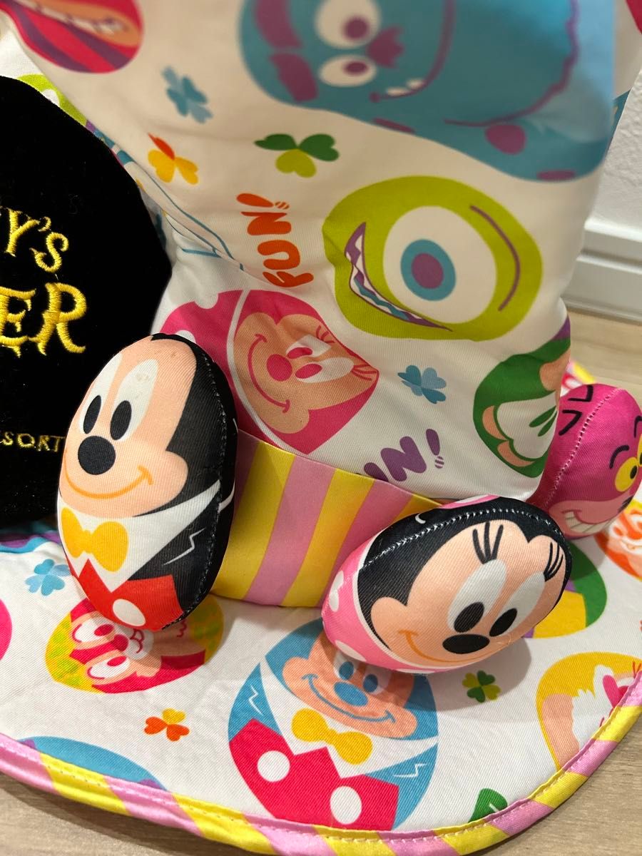 エムアンドエムズ M&M's イースター プラスチック製コンテイナー 青X黄色うさみみ帽子