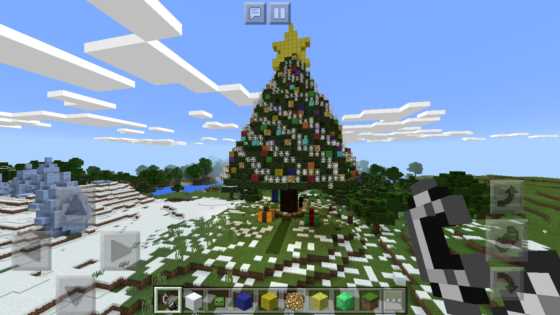 クリスマスツリー Christmas Treeマインクラフトマイクラマイクラ建築minecraftminecraftbuildminecraftbuildschristmastree