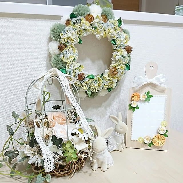 ハロウィンリースを手作り♪毛糸のポンポンを使った作り方紹介かんたん工作・折り紙☆選り好み