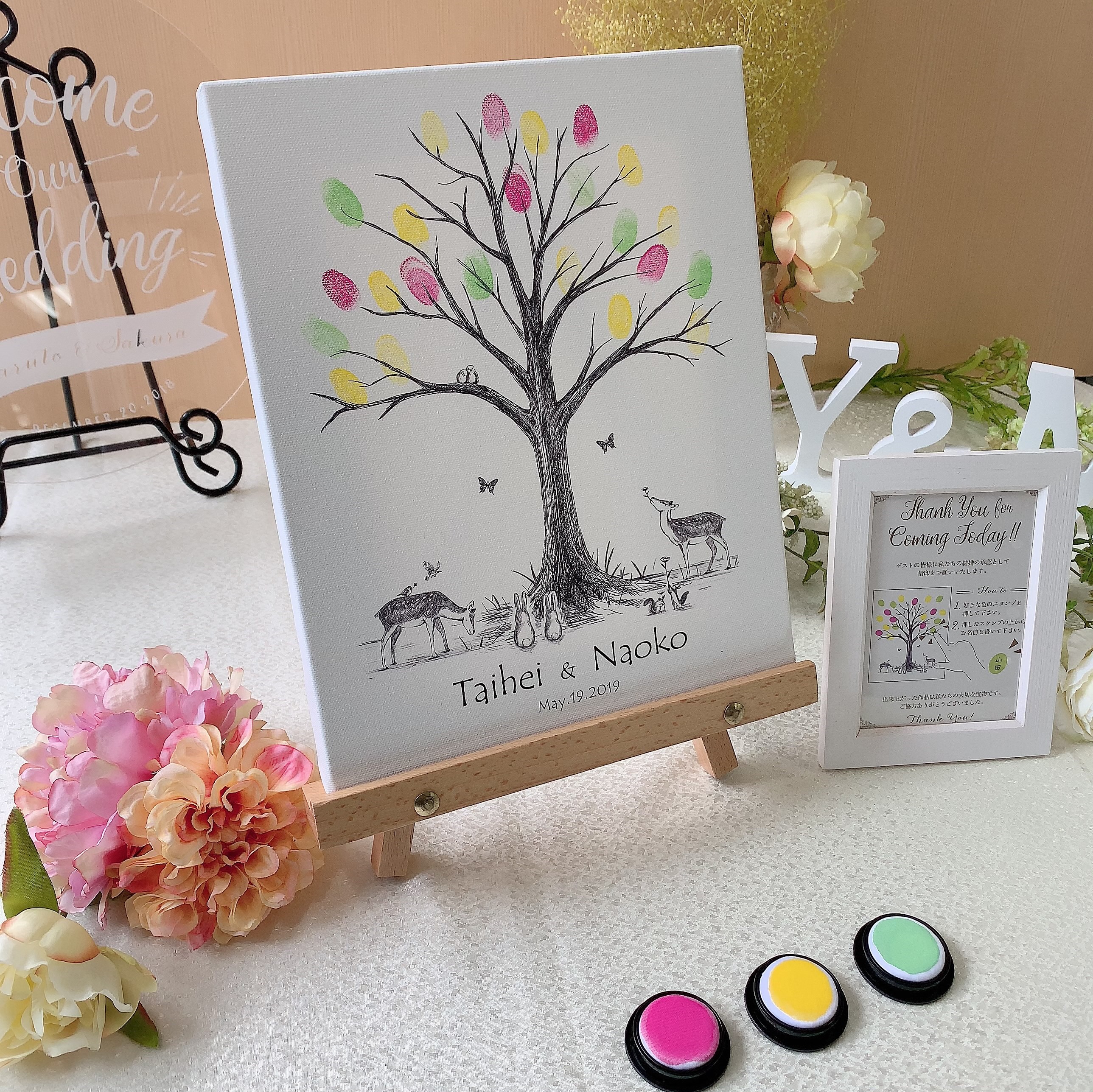 結婚式の入り口を彩る！「ウェルカムツリー」の作り方・デザイン集結婚ラジオ結婚スタイルマガジン