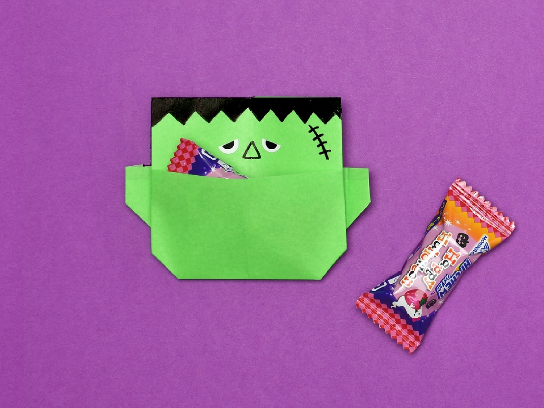 コウモリの折り方 折り紙 明日の介護をもっと楽しく 介護のみらいラボ 公式