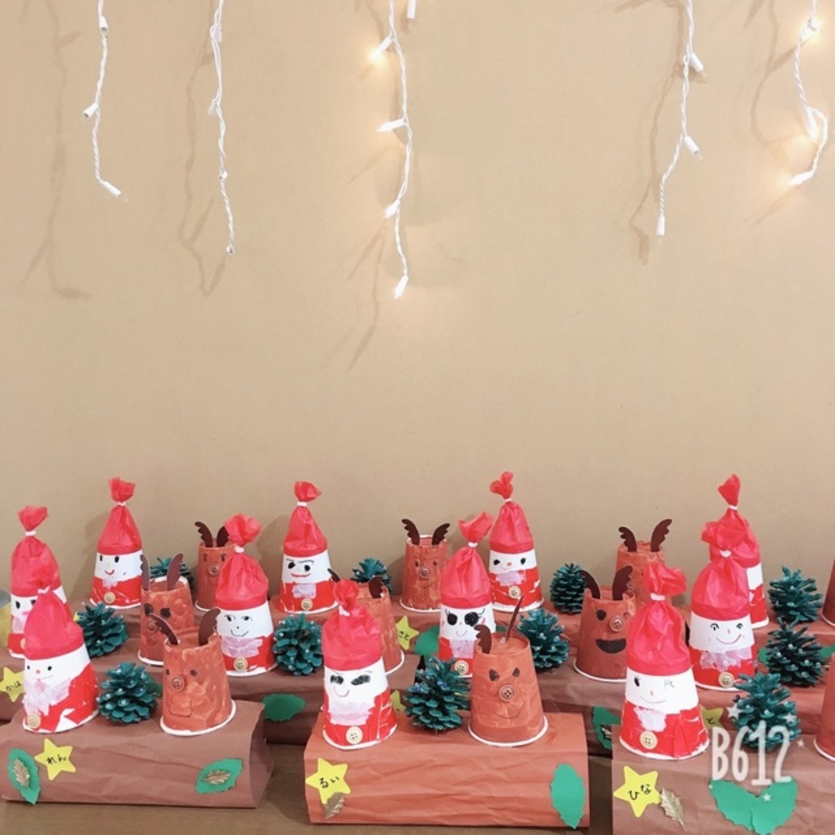 おれんじ ５歳児 クリスマス製作☆ - おおわだ保育園 子どものようす