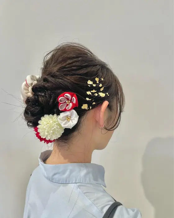 200以上 ハーフ アップ 成人 式 298325-ミディアム 成人 式 ハーフ アップ