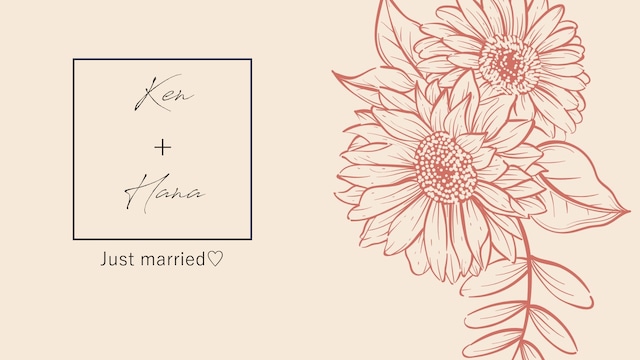 オープニングムービーテンプレート2,980円結婚式用Canva素材 Halletto