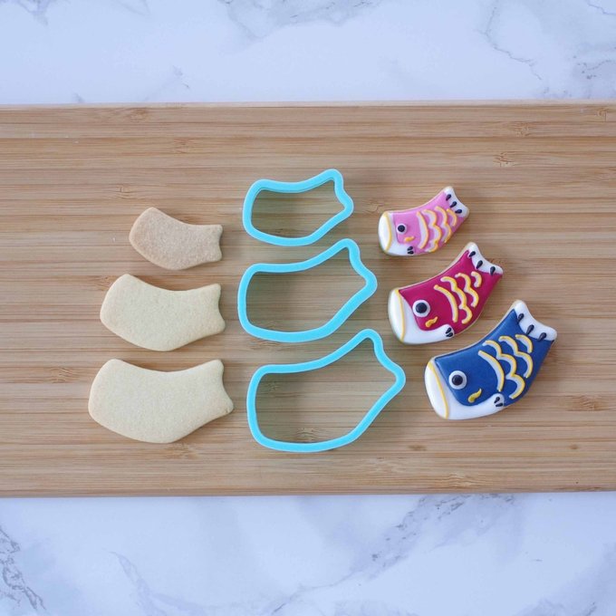 クッキー型くま かぶと こどもの日 アイシング アイシングクッキーの通販 by クッキー型 Suha's shopラクマ