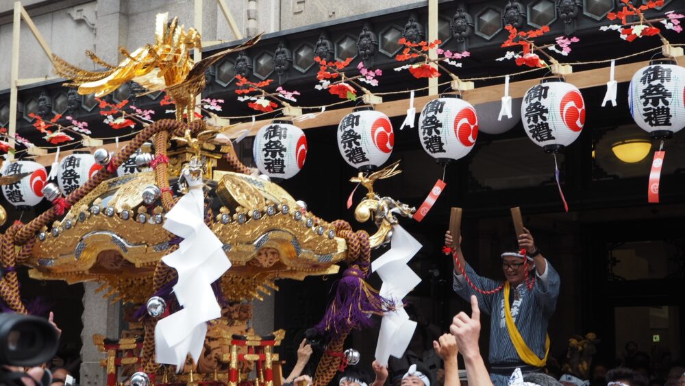 4K 赤坂・日枝神社 山王祭 「神幸祭」 2 42016.6.10 @行幸通り Sanno Matsuri Festival