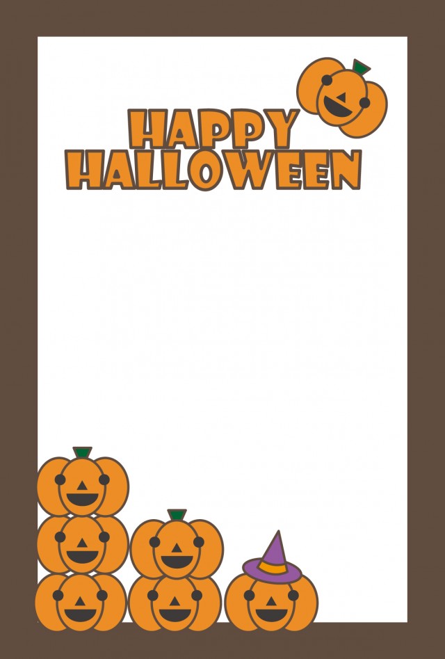 ハロウィンカードテンプレートでおしゃれなメッセージカードデザインを無料で作成！Canva