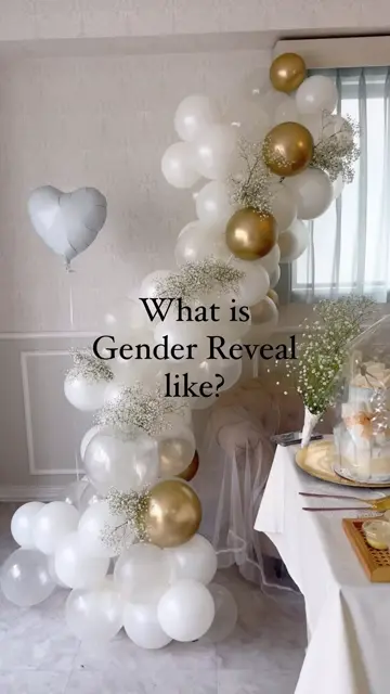 ジェンダーリビールバルーン♪