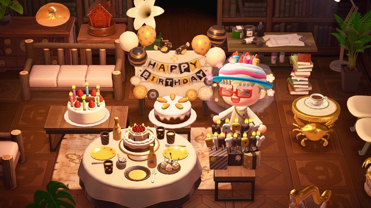 あつ森』オリジナルグッズが作れる“マイグッズコレクション”を紹介。サービスを利用した“スパーク”のバースデーパーティーの様子をお届け！ゲーム・エンタメ最新情報のファミ通.com