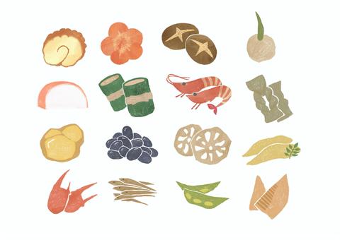 おせちセット無料イラスト素材素材ラボ