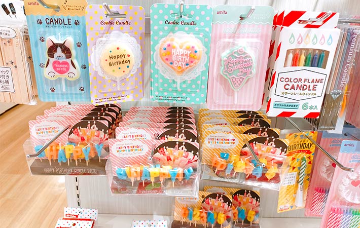 誕生日 セリアの「ろうそく」を全部買ってみます。7種類をレポートrooms19