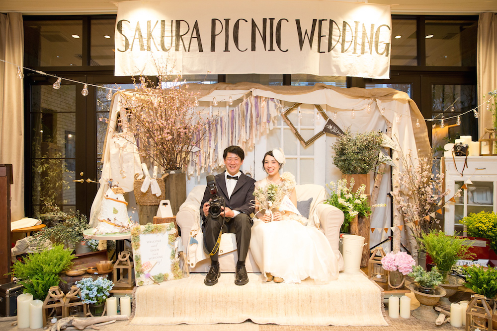 前撮りロケ・会場装花・ブーケetc.サクラ咲くウエディング実例集ゼクシィ