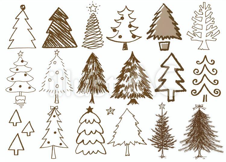 クリスマスツリーのイラスト - ONWAイラスト