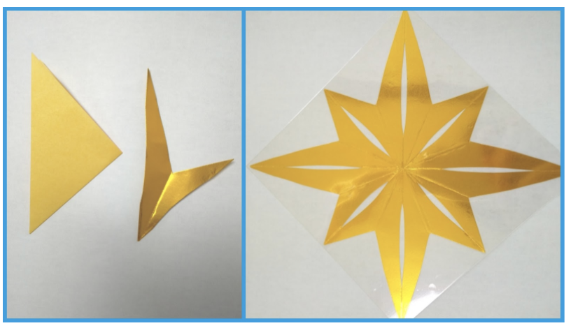 おりがみ クリスマス 超簡単！折り紙でガーランドを作ろう！ origami Garland - YouTube