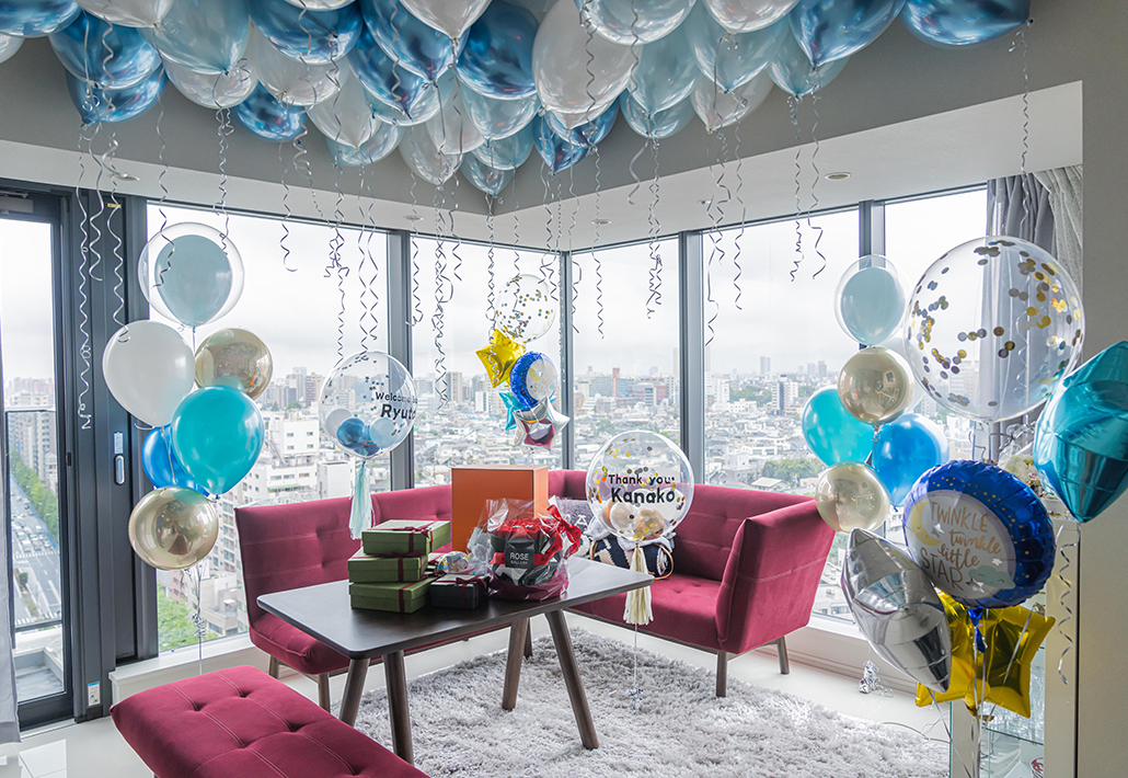ホテルで誕生日パーティー！サプライズにおすすめの綺麗で映える装飾は？カウナラ