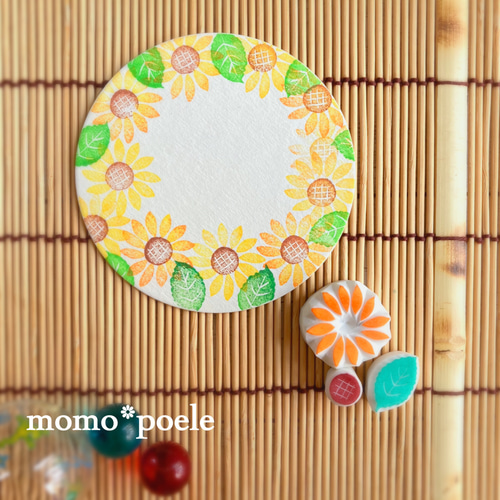 ジンベエザメ 夏休み 海 暑中見舞い 消しゴムはんこ ハンドメイドの通販 by nico's shopラクマ