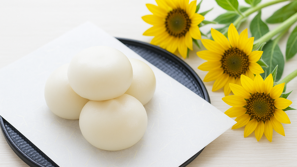 積み団子 枕団子 1個 つみだんご札幌市で一升餅、誕生餅なら当店にお任せください。菓子工房 美好屋