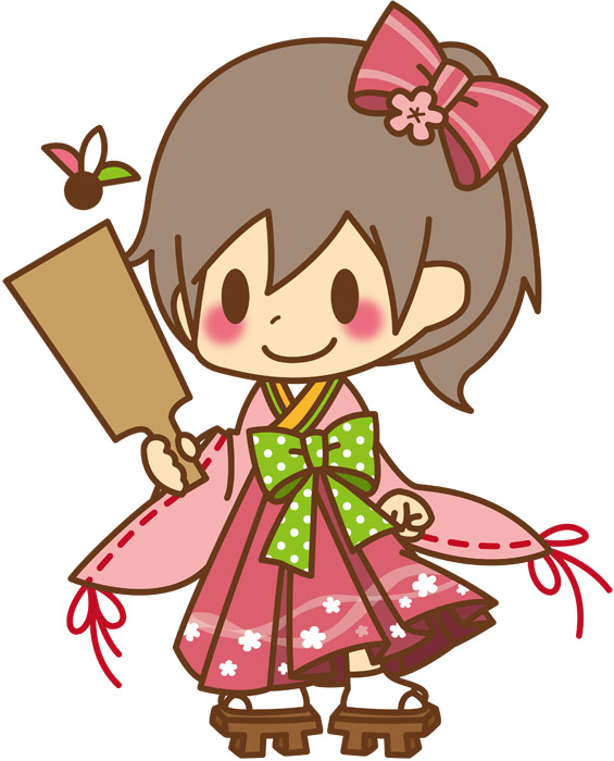 お正月 女の子 イラスト」のアイデア 27 件イラスト, アニメ着物, 正月 イラスト