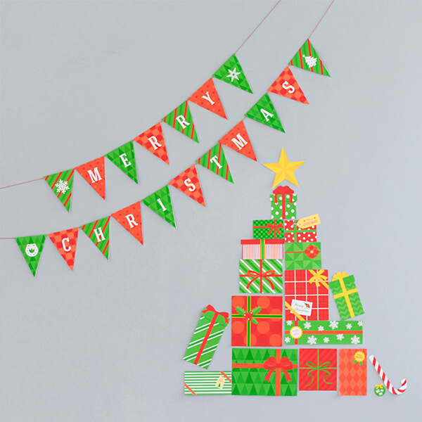 無料 クリスマスペーパークラフト2021