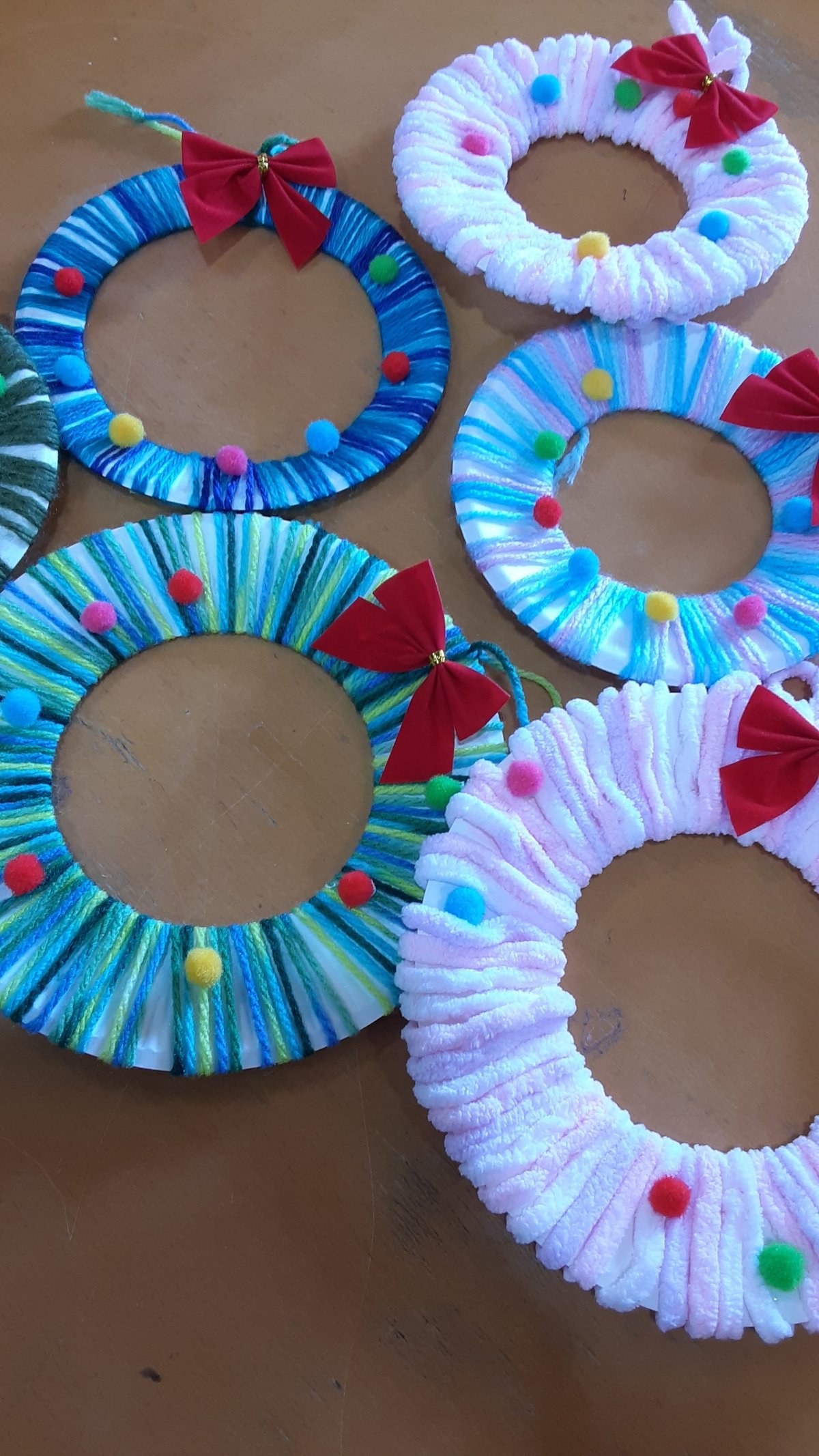 保育園 12月 冬の製作 かわいい「リース」５選 クリスマス・ゆきだるま・お正月保育士のお仕事静岡