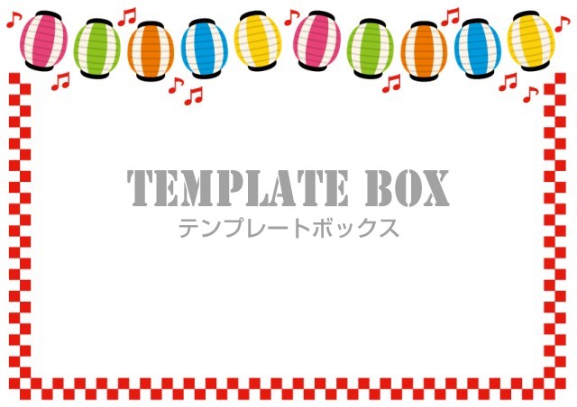 花火大会・夏祭りのお知らせに使えるフレーム枠イラスト無料フリーイラスト素材集 Frame illust