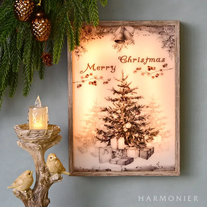 クリスマスの壁の飾り付けがおしゃれ！狭くても手作りや海外風で素敵にインテリアまとめサイト -LUV INTERIOR