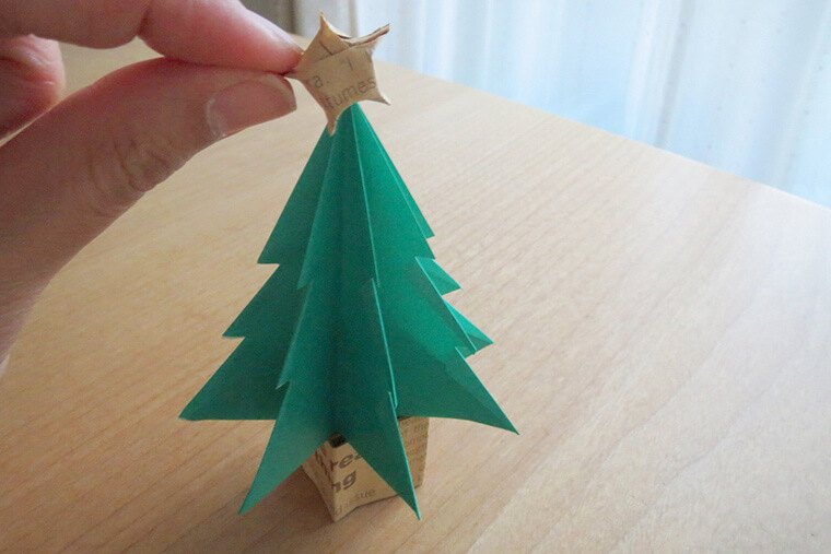 クリスマスの折り紙飾り創作折り紙 カミキィ